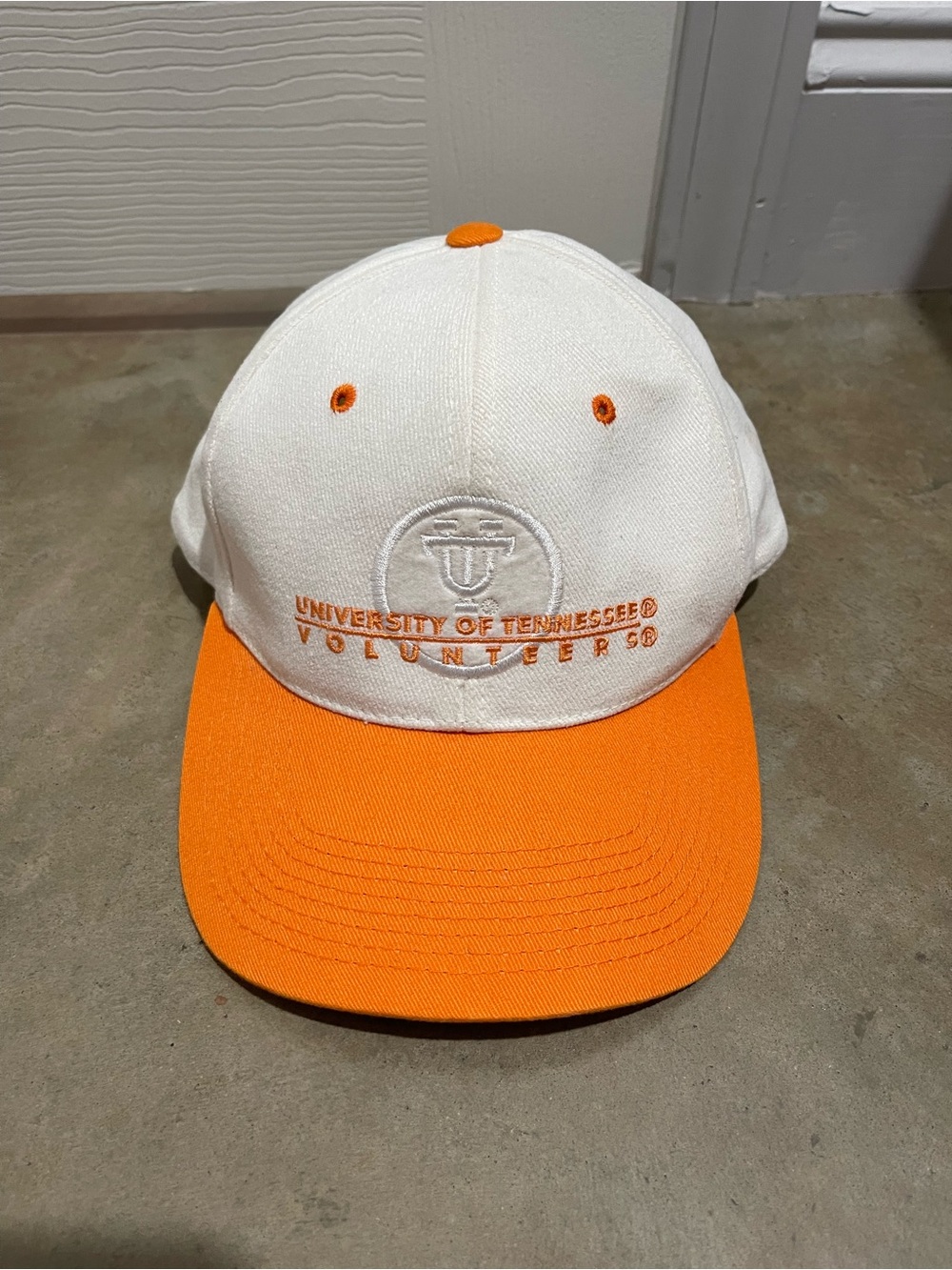 Signature Two-Tone White and Orange University of Tennessee Volunteers Hat
